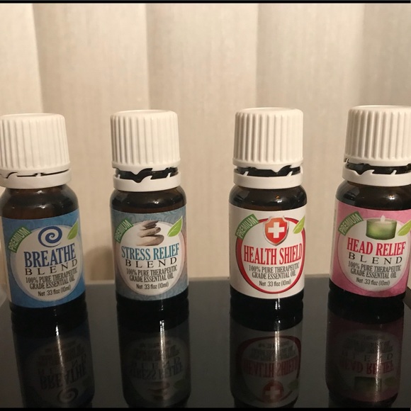 Healing Solutions Other - Essential Oils 4 Pack 💐🍃🌿🌺